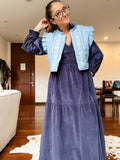 Everyday Style Story ~ Otono.24 ~ Martina Dress ~ Navy Needlecord