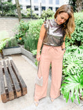 Capsule 4 ~ The Party Edit ~ Eliana Sequinned Palazzo Pants