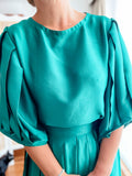 Everyday Style Story ~ The Party Edit ~ Marisol Top Emerald