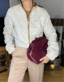 Everyday Style Story ~ Coco Bomber ~ Ivory Sequin