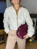 Everyday Style Story ~ Coco Bomber ~ Ivory Sequin