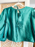 Everyday Style Story ~ The Party Edit ~ Marisol Top Emerald
