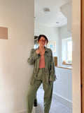 Everyday Style Story Primavera25~ Emilia Cropped Pants ~ verde