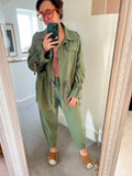 Everyday Style Story Primavera25~ Emilia Cropped Pants ~ verde