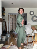 Everyday Style Story Primavera25~ Emilia Cropped Pants ~ verde