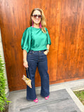 Everyday Style Story ~ The Party Edit ~ Marisol Top Emerald