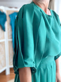 Everyday Style Story ~ The Party Edit ~ Marisol Top Emerald