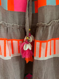 Ibiza Neon Maxi Skirt