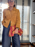 ESS Almeja Suede Oversized Clutch ~ Circo