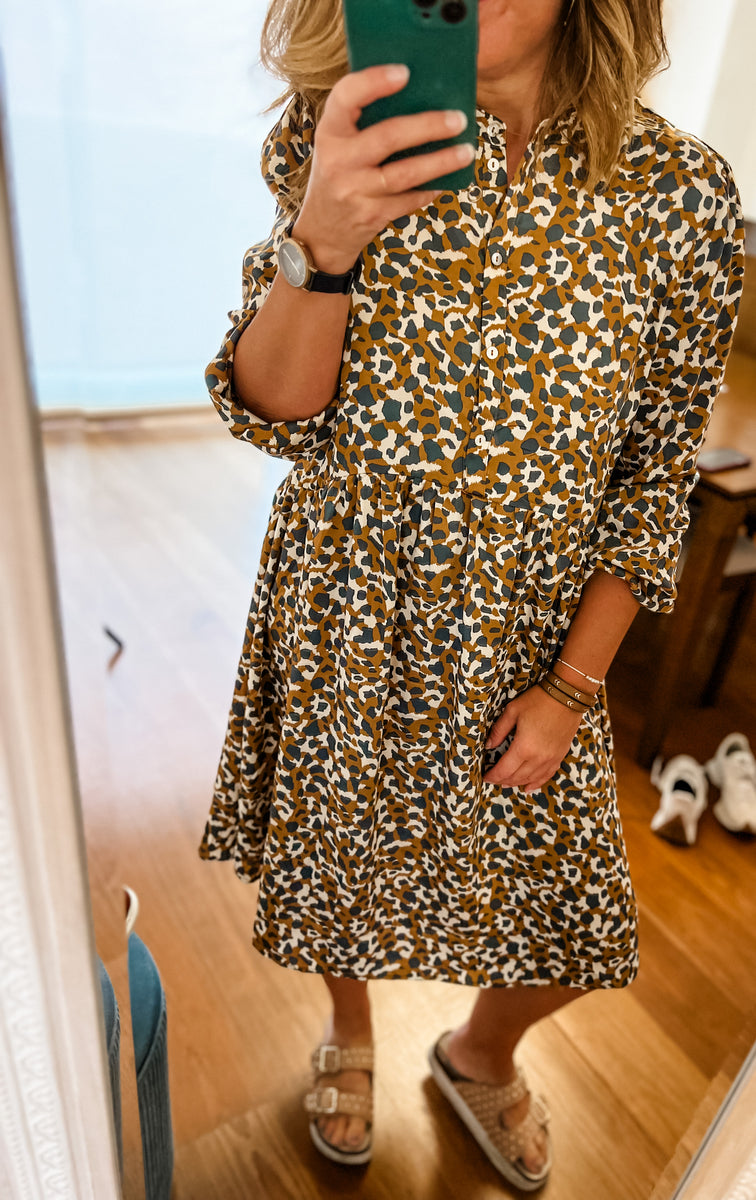 Saint Tropez Vanea Dress Leopard – Everyday Style Story