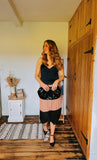 Saint Tropez Trista Midi Skirt ~ Brownie