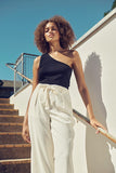 Saint Tropez Asta One Shoulder Top