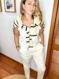 Saint Tropez Phila Pants ~ Ice