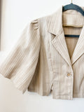 Capsule 1 ~ Linen Edit ~ Lucia Cropped Jacket