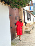 Saint Tropez Tajra Dress ~ Hibiscus