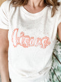 ***SAMPLE SALE***Bisous tee ***LAST ONE***