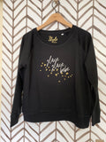 'Glace Glace Bébé Dazzler Black Sweatshirt