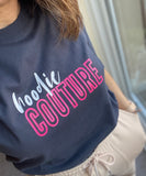 ***LAST ONE***'Hoodie Couture' Boxy tee