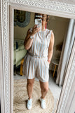 ICHI Marrakech Stripey Shorts
