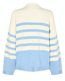 NUMPH Ghita Striped Pullover ~ Bel Air Blue