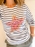Star breton long sleeve***LAST ONE***