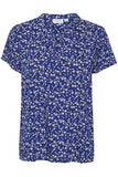 Saint Tropez Tate Blouse ~ Surf Blue