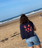 Camo Leopard Metallic Navy Sweatshirt ***LAST ONE***