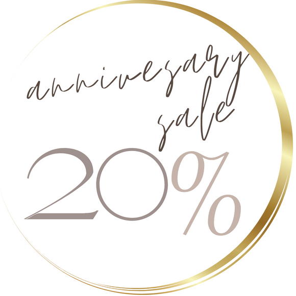 Anniversary Warehouse Sale ~ 20% off