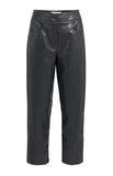 Yaya Faux Leather Pants ~ Slate
