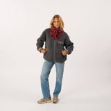 100% wool scarf Louise - Bordeaux