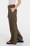 Yaya Cargo Wide leg trousers ~ Army Green