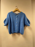 Puff sleeve Summer Knit - French Blue