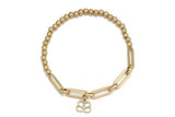 Mora Gold Stretch Bracelet
