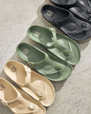 Women's Aqua Praia Water Flip-Flops Khaki