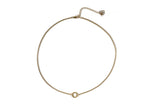 Nathalia Short Chain Necklace Gold