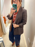 Everyday Style Story ~ Savana Blazer ~ Linen Espresso