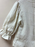 Everyday Style Story Mila top ~ Crema