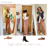 Everyday Style Story ~ Primavera25 ~ Savana Wide Leg Pants