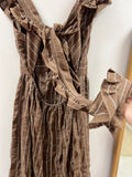 Everyday Style Story ~ Maria Tie Back Dress ~ coffee stripe
