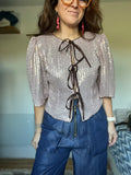 Everyday Style Story Chapter9 ~ Marcela Sequin Blouse ~ Rose