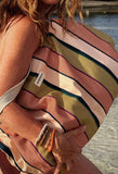 Cotton beach bag — Sand