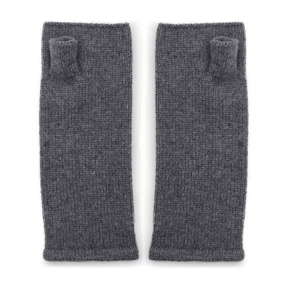 Cashmere Wrist Warmers - Grey
