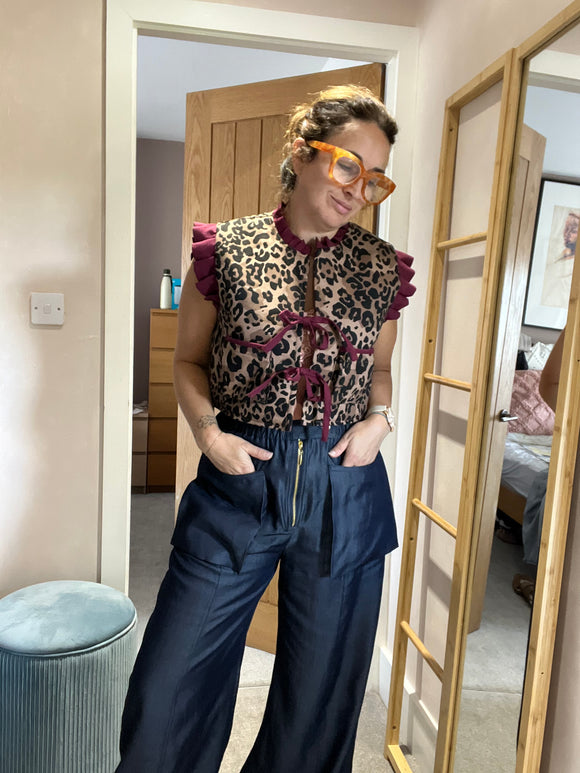 Everyday Style Story ~ Estrella Leomoka Quilted Waistcoat