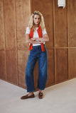 Livia Barrel Crop Jeans