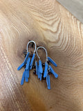Cascada drop earrings ~ Cielo Garnet