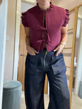 Everyday Style Story ~ Estrella Leomoka Quilted Waistcoat