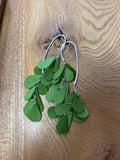 Salsa drop earrings ~ manzana