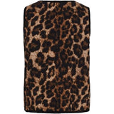 Marta de Chateau Leopard Quilted Waistcoat