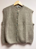 Sleeveless Autumn Knit - mocha