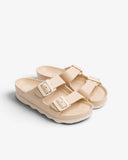 Women's Aqua Buye Water Flip-Flops Beige